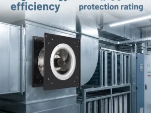LONGWELL EC Fan 450mm Backward Centrifugal Fan High Efficiency 400V IP55 230V Exhaust Ventilation Fan for AHU HVAC System