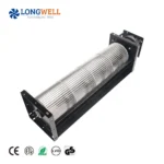 LONGWELL EC Tangential Fans 120mm Cross Flow Fan Blower 12V~230V for HVAC air Conditioner Commercial Refrigeration OEM Factory