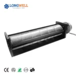 LONGWELL Elevator Cross Flow Fan EC Tangential Fans 50/60Hz OEM Mini Cross Flow Fan 0-10V/PWM for Air Curtain Bulk Manufacturer