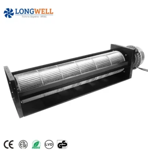 LONGWELL Elevator Cross Flow Fan EC Tangential Fans 50/60Hz OEM Mini Cross Flow Fan 0-10V/PWM for Air Curtain Bulk Manufacturer