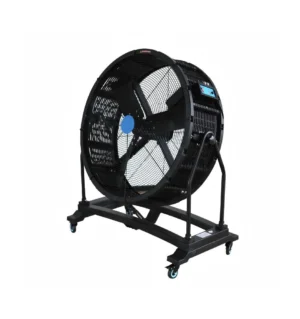 LONGWELL Factory Wholesale Price OEM Industrial Mobile Drum Fan with Strong Wind Metal Blade for Hotel Garage Commercial House