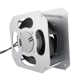 LONGWELL High Pressure EC Centrifugal Fan 175mm 230V 85W High Speed Impeller Backward Curved Low Noise Power Saving OEM Bracket