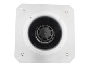 LONGWELL High Pressure OEM 155mm EC Centrifugal Exhaust Fan Compact Design Stainless Steel External Rotor Motor Technology