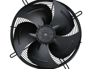 LONGWELL 350mm AC Axial Fan, Industrial Axial Ventilation Fan, 220V, Stainless Steel, for Cold Storage, Air Purifiers, HVAC Systems
