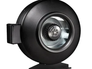 LONGWELL Axial Fan, Industrial Axial Ventilation Fan, 110V, Galvanized Steel, Low Noise
