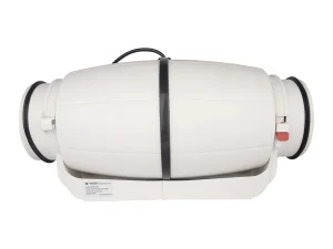 LONGWELL AC Inline Duct Fan, Exhaust Ventilation Fan, 230V, for Cold Storage, Air Purifiers, Duct Ventilation