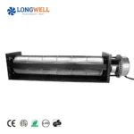 LONGWELL Industrial EC Cross Flow Fan 12V~230V 62-143Pa Tangential Ventilator for Large HVAC System Equipment Bulk Manufacturer
