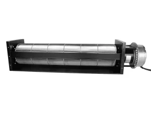 LONGWELL EC Cross Flow Fan, Tangential Blower Fan, 12V, Aluminum Alloy, for HVAC Systems, AHU, FFU