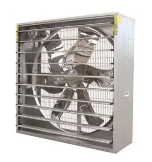 LONGWELL Industrial Fans Stainless Steel Blade 60inch Big Exhaust Suction Fan Wall Mounted Ventilation Cooling Poultry Farm Fan