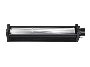 LONGWELL EC Cross Flow Fan, Tangential Blower Fan, 12V, Aluminum Alloy, Low Noise, for AHU, FFU, Cold Storage