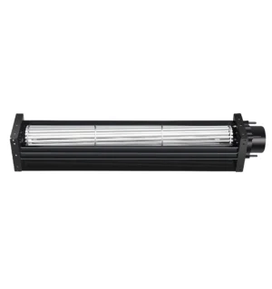 LONGWELL Low Noise Mini Cross Flow Ventilation Tangential Fan Motor 12V 24V 230V AC DC EC Steel Cross Flow Fan OEM Support