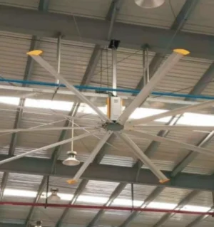 LONGWELL New Arrival Industrial Extractor Fans 10-13ft Big Size Large Wind HVLS Ventilation Ceiling Fan for Industrial