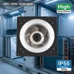 LONGWELL OEM 400mm EC Backward Centrifugal Fan High Efficiency 15000 CFM 400V IP55 for AHU HVAC System