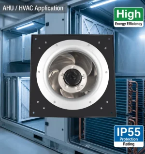LONGWELL OEM 400mm EC Backward Centrifugal Fan High Efficiency 15000 CFM 400V IP55 for AHU HVAC System