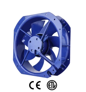LONGWELL OEM Custom 250mm EC Axial Fan 1916 M³/h 2950 RPM 115W 220V IP55 BLEC Motor Ball Bearing for HVAC Industrial Machinery