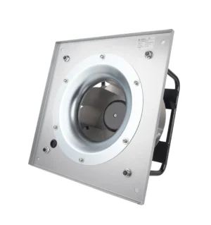 LONGWELL OEM Custom 250mm High Pressure Backward Centrifugal Fan 800W EC Motor 115/230V IP55 Ball Bearing