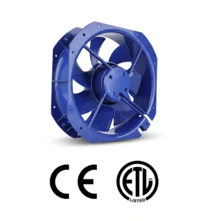 LONGWELL OEM Manufacturer 250mm EC Axial Fan ETL CE Certified 0-10V PWM High Pressure Industrial Axial Fans Ventilation