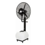 LONGWELL OEM Mist Fans Commercial Outdoor Pedestal Oscillating Warehouse Powerful Air Cooling Standing Mist Fan With Water Tank