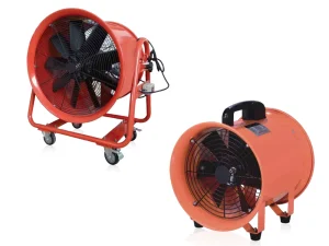 LONGWELL 500mm Axial Fan, Industrial Axial Ventilation Fan, 220V, for Cold Storage, Air Purifiers, HVAC Systems