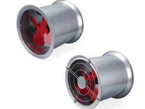 LONGWELL Axial Fan, Industrial Axial Ventilation Fan, 220V, Stainless Steel, for Cold Storage, Air Purifiers, HVAC Systems