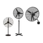 LONGWELL OEM/ODM Factory Shop Fan Workshop Use High Velocity 20 25 30 Inch Commercial Industrial Pedestal Stand Fan and Wall Fan