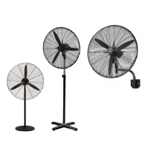 LONGWELL OEM/ODM Factory Shop Fan Workshop Use High Velocity 20 25 30 Inch Commercial Industrial Pedestal Stand Fan and Wall Fan