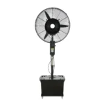 LONGWELL OEM/ODM Mist Fan 110v 220v 26-30 Inch Commercial Industrial Floor Oscillation Water Spray Big Standing Fan for Outdoor