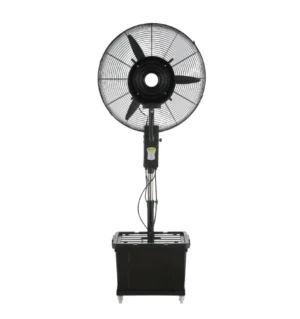 LONGWELL OEM/ODM Mist Fan 110v 220v 26-30 Inch Commercial Industrial Floor Oscillation Water Spray Big Standing Fan for Outdoor