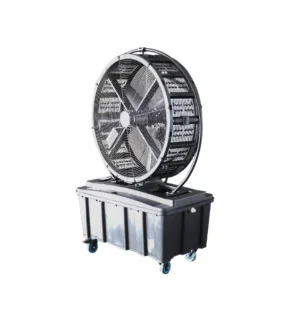LONGWELL OEM/ODM Wholesale Mobile Industrial Mist Fans with Rotation Permanent Magnet Water Spray Mist Ventilated Cooling Fan