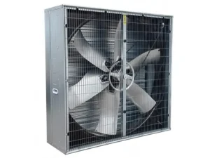 LONGWELL Axial Fan, Industrial Axial Ventilation Fan, 110V, Stainless Steel, for HVAC Systems, Industrial Ventilation