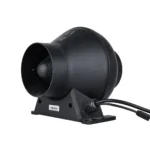 LONGWELL Smart WiFi APP 4” Duct Exhaust Fan Centrifugal Fan EC Motor Plastic OEM Big Airflow High Pressure Ventilation Blower