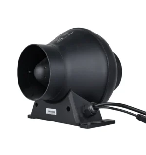 LONGWELL Smart WiFi APP 4'' Duct Exhaust Fan Centrifugal Fan EC Motor Plastic OEM Big Airflow High Pressure Ventilation Blower
