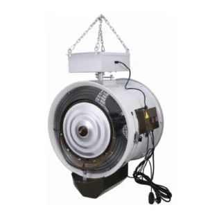LONGWELL Water Spray Fan 50/60hz Large Industry Fog Textile Anti-static Printing Tea Moisture Centrifugal Humidifier Mist Fan