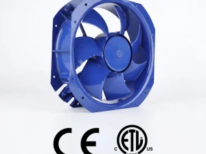 LONGWELL 250mm EC Axial Fan, Industrial Axial Ventilation Fan, 220V IP55 0–10V/PWM Control, PA66, PWM Control, for Industrial Ventilation, AHU, FFU