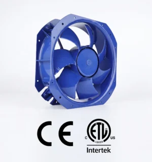 LONGWELL Wholesale 250mm EC Axial Fan 1128CFM 2950RPM PA66 Blade IP55 0-10V PWM Speed Control for Industrial Factory Ventilation