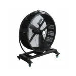 LONGWELL Wholesale 26-48 Inch Drum Fan With Rotation Copper Motor Big Heavy Duty Mobile Industrial Axial Blower Ventilation