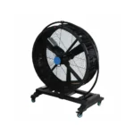 LONGWELL Wholesale 26” Mobile Rotation Drum Fan Big Air Volume Energy Saving Oscillating High Velocity Industrial Axial Blower