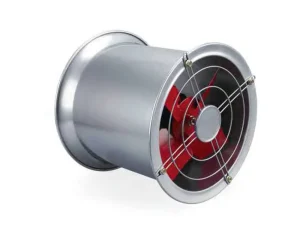 LONGWELL Axial Fan, Industrial Axial Ventilation Fan, 110/240V, Stainless Steel, for AHU, FFU, Air Purifiers