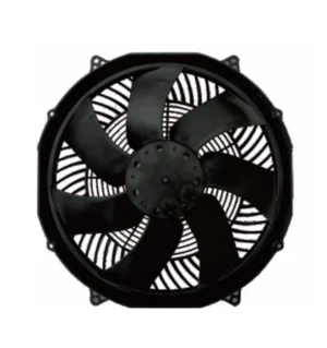 LONGWELL Wholesale Condenser Fan 300mm 305mm Brushless Axial Fan Curved Blade Cooling Fan for Bus Van or Truck
