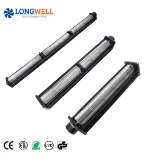 LONGWELL Wholesale Cross Flow Fan 12-24V Tangential Fans Customized 500mm Ventilation Fan for Air Purifier Equipment Supplier