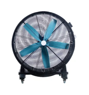 LONGWELL Wholesale Custom 18" 20" 24" 30" 36 42" 48" Portable Mobile Industrial Fans Drum Fan With Wheel Axial Fan for Cooling