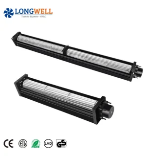 LONGWELL Wholesale DC Efficient Cross Flow Fan 12/24V Ultra Silent Tangential Fans for Medical Equipment Laboratory Instruments
