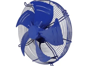 LONGWELL 450mm EC Axial Fan, Industrial Axial Ventilation Fan, 220V 0–10V/PWM Control, PA66, PWM Control, for Cold Storage, Control Cabinet Cooling, AHU