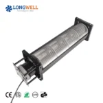 LONGWELL Wholesale EC Cross Flow Blower 120mm 230V 529-1236 CFM Low Noise Tangential Fans for Air Conditioner OEM Factory Custom