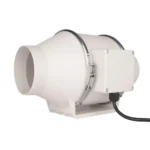 LONGWELL Wholesale ETL/CE/Rohs Certified 6” Inch AC Inline Duct Fan with Speed Controller Ventilation Fan