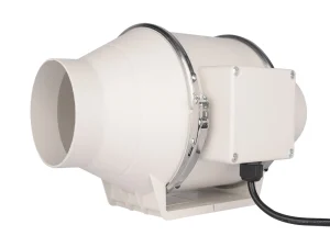 LONGWELL AC Inline Duct Fan, Exhaust Ventilation Fan, 115V, for HVAC Systems
