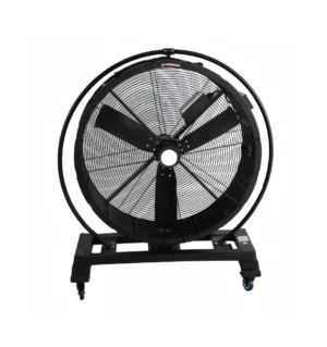 LONGWELL Wholesale High-Power Cooler Axial Fan with Wheel Heavy Duty Industrial Movable Axial Flow Fans OEM ODM Supported