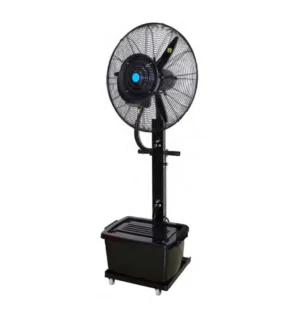 LONGWELL Wholesale Industrial Mist Fan Water Tank Aluminum Alloy Movable Atomizing Spray Cooling Dust Removal Disinfection Fan