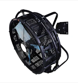 LONGWELL Wholesale Industrial Wall Mounted Fan Low Noise Large Oscillating Big air Volume Wall Cooling Fan for Warehouse Factory