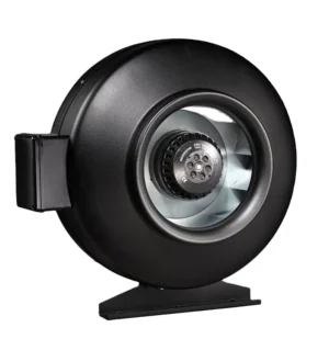 Longwell 6'' 150mm High Quality Axial Ventilation Fans 220V Ec Inline Duct Fan Small Size Exhaust OEM Customizable Plastic Low